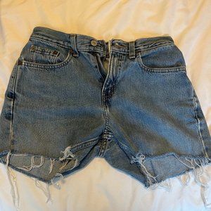 Levi 515 Denim Thrifted Cutoff